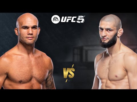 UFC 5 ROBBIE LAWLER VS. KHAMZAT CHIMAEV FOR THE UFC WORLD WELTERWEIGHT CHAMPIONSHIP BELT!