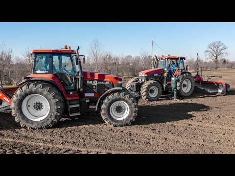 Fiatagri G190 & New Holland G210 + Rossetto Laser Level | Zaffalon F.lli