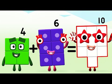 Numberblocks 1 -10 Hide And Seek  -  Play Number Block Learn Counting - Educational Games For Kids