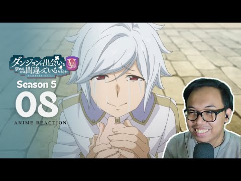 KENANGAN MELEBIHI INGATAN - Danmachi Season 5 EPISODE 8 REACTION INDONESIA