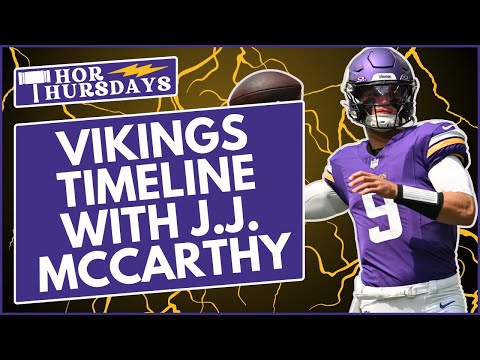 JJ McCarthy’s timeline with the Minnesota Vikings