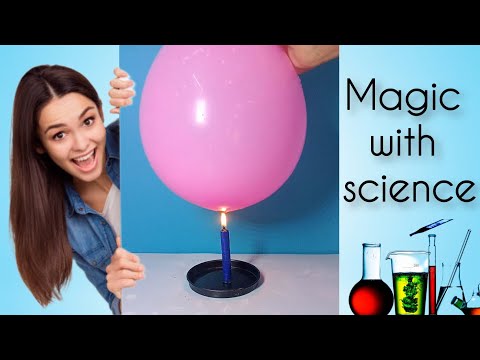 Balloon over fire prank | balloon filled with water over flame | science experiments #shorts #viral