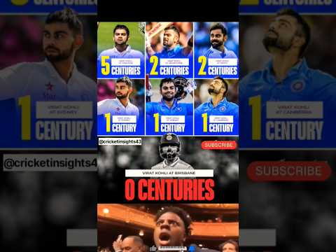 Virat Kohali vs Australia Centuries #viratkohli #indvsaus #bgt2024 #ausvsind #shorts #cricket #rcb