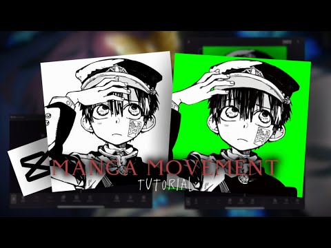 Manga Movement - CAPCUT MANGA ANIMATION || Tutorial