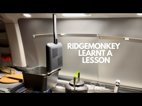 First Time Using the Ridgemonkey Pot in Our VW California Ocean Campervan