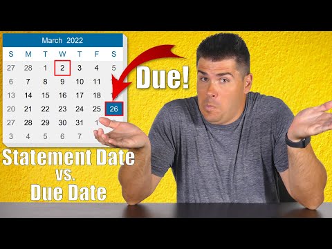 Credit Cards 101: Statement Dates vs Due Date