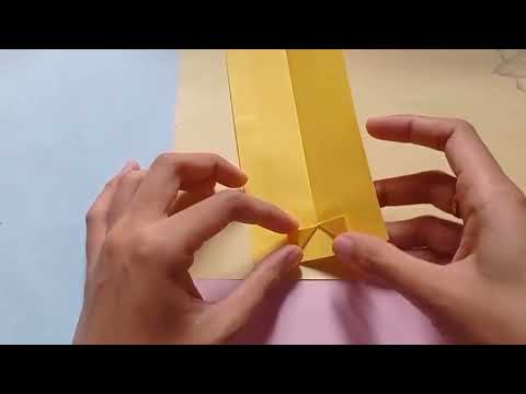 How to fold heart with cat head - Origami Easy