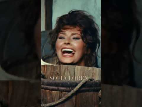 Sophia Loren: The Timeless Icon of Cinema 🌟 #SophiaLoren #ClassicHollywood #CinemaLegend