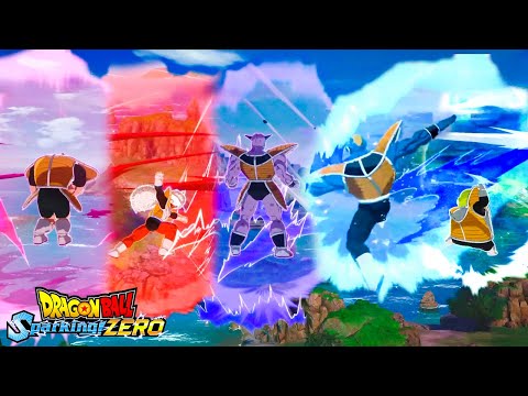 DRAGON BALL: Sparking! ZERO - New Ginyu Force (All Characters) Complete Moveset