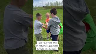 Take your yoga and mindfulness outdoors this summer! #mindfulmoment ￼