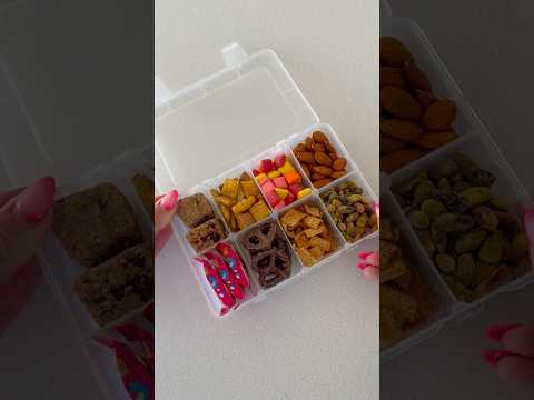 *ASMR* MINI SNACKLE BOX RESTOCK! #asmr #restock #snacklebox #snacks #snackbox #kitchen #satisfying