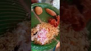 biryani chicken curry sambar white rice#sorts #telugucookingvideos #foodielovers #swapnateluguvlogs