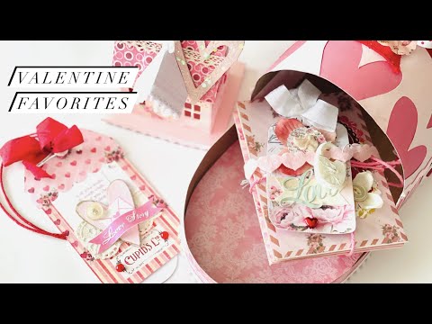 Valentine Gift Ideas Paper Crafts Valentine Favorites | SCRAPBOOKING | Iralamija