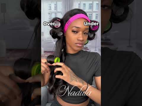 I love curls so much! #nadulahair #yakihair #wavyhair #hairstyle #hairtutorial #curls #straighthair