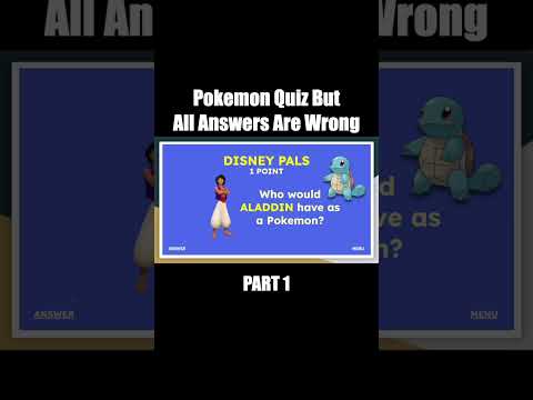 Pokemon Quiz But All Answers Are Wrong! (Part 1) #shorts #pokemon #funny