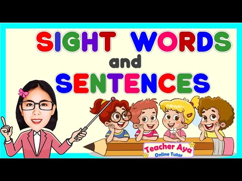 Sight Words | CVC Words | Practice reading | Basic English words and sentences | Compilation