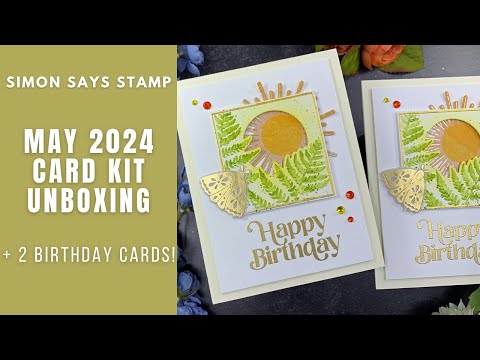 Celestial Birthday Cards | Distress Watercolor Pencils | SSS May '24 Card Kit