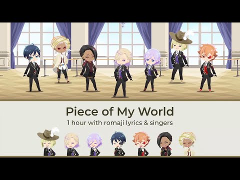 [Twisted Wonderland] Piece of My World 1 hour w/ romaji lyrics & singers