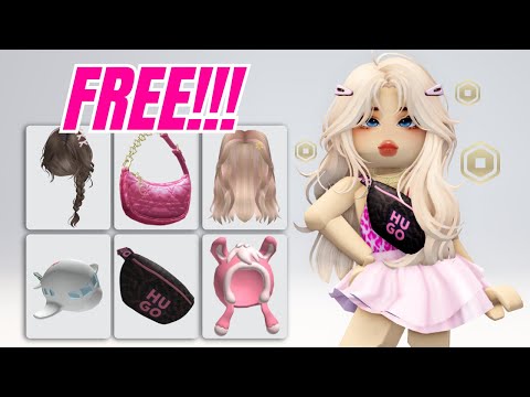 NEW ROBLOX FREE ITEMS & HAIRSTYLES 🤩🥰