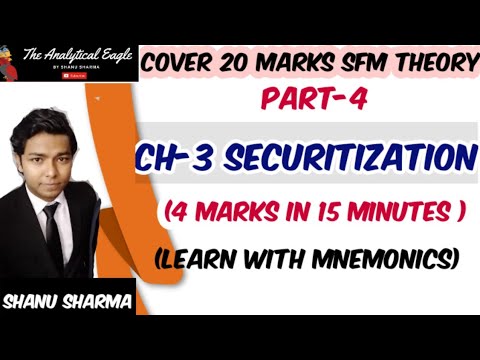 Securitization (SM, Past Exam) CA Final SFM Theory |  Revision |20Marks 25Pages | TheAnalyticalEagle