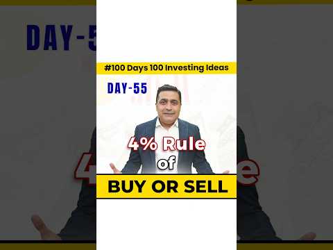 4% Rule: Buy or Rent a House | Renting VS Buying | 100 Days of Investment Ideas