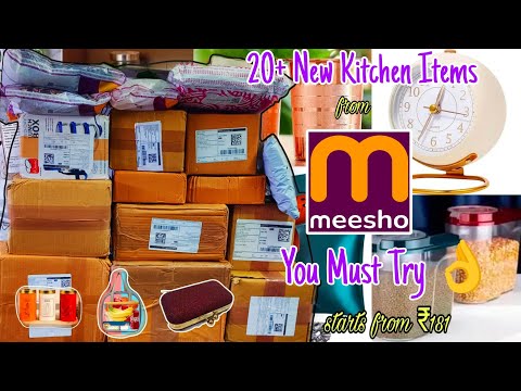 20+ Meesho Kitchen items you must try|Meesho Haul #meeshokitchenitems #meeshokitchenproducts