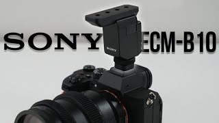 Sony ECM-B10 Compact Digital Shotgun Microphone Review