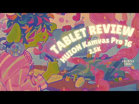 ☁✨TABLET REVIEW 🌈 Huion Kamvas Pro 16 (2.5K) ✨🌈☁