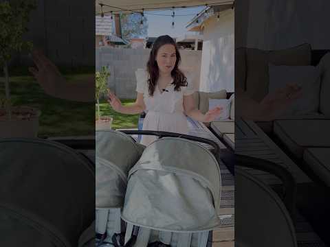 How to fold the Zoe twin v2 double stroller #baby #stroller #zoe #momlife