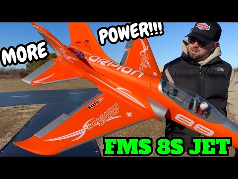 A UNIQUE 6s or 8s Sport Flyer - FMS Scorpion 90mm V2