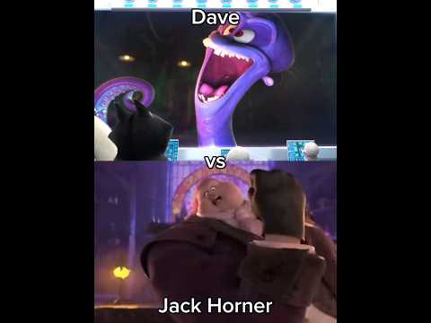 Dave vs Big Jack Horner (The Penguins of Madagascar | Puss in Boots: The Last Wish)