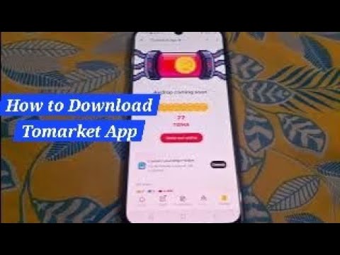 How to Download Tomarket App | install tomarket in mobile phone to earn money