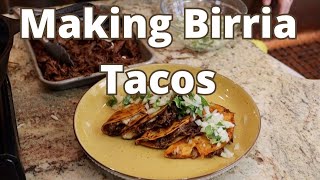 Making Birria Tacos