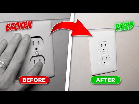 How To Fix an Outlet Not Flush With Wall