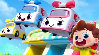 Ambulance, Help Me! | Street Vehicles Song | Learn Colors | Nursery Rhymes & Kids Songs | BabyBus