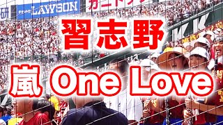 習志野『嵐 One Love』2019夏 甲子園 ブラバン 応援歌 アルプス席 美爆音