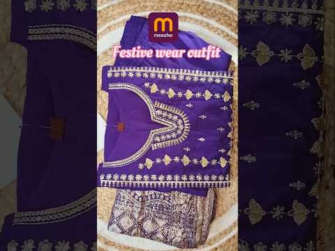 Meesho festive wear kurti set haul 💓#meesho#meeshokurtihaul#meeshofinds#shortvideo#purplekurti#viral