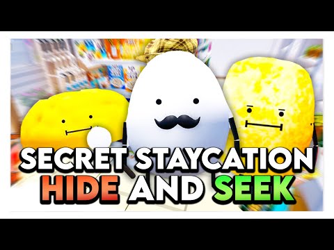 Roblox SECRET STAYCATION HIDE & SEEK!