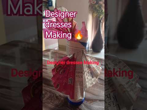 Designer dresses Making 🔥 #DesignerDresses #diy