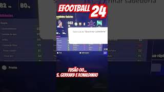 Fusão: S. Gerrard e Ronaldinho #efootball #efotball2024 #futeboldigital #futebol #dbz #ps5 #ps4