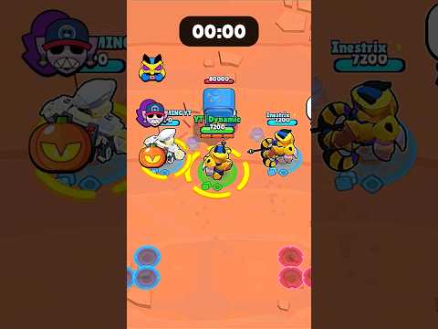 3 Same Brawlers Vs Heist Safe #brawlstars #shorts