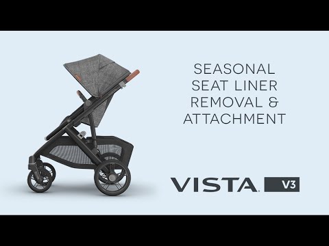 UPPAbaby Vista V3 – Seasonal Seat Liner Removal & Attachment