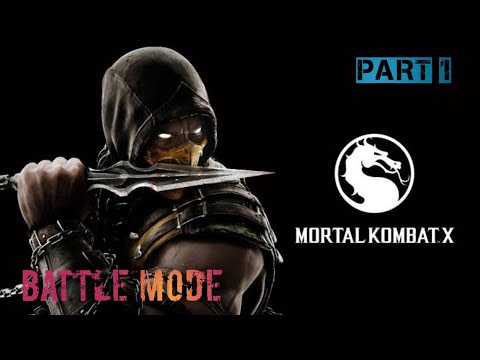 MORTAL KOMBAT//BATTLE MODE//PART 1