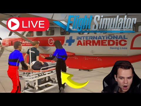 Becoming Immensily RICH With My Own Medevac Airline! - MSFS2024