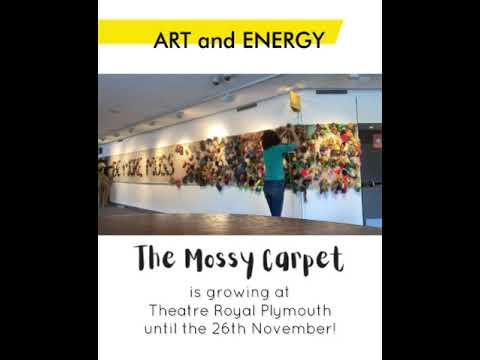 #ArtandEnergy #TheMossyCarpet at Theatre Royal Plymouth until 26/11/23 #themossycarpet #shorts #art