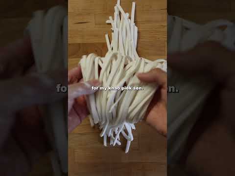 The secret to making perfect noodles