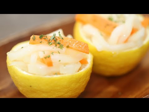 Great for New Year's dishes! How to make daikon radish and carrot râpées