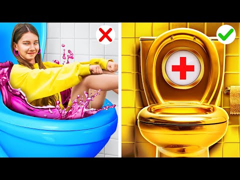 Rich Dad Vs Broke Mom! If My Dad Runs a Hospital! *Best Parenting Hacks* Funny Types of Doctors!