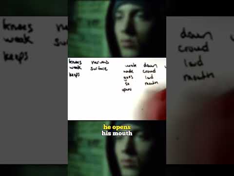 Eminem’s insane Rhyme Scheme on Lose Yourself song