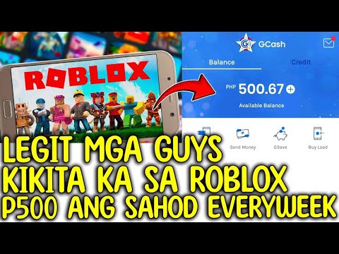 PWEDE PALA KUMITA SA PAGLALARO LANG NG ROBLOX! FREE LANG AT PWEDE SA LAHAT BASTA MAY GCASH ACCOUNT